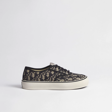 Men's Dior Saltwind Beige and Blue Sneakers