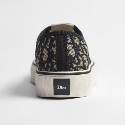 Men's Dior Saltwind Beige and Blue Sneakers