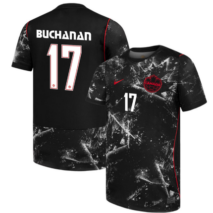 Kadeisha Buchanan Canada National Team 2026 Away Jersey - Black