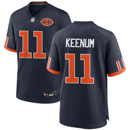 Case Keenum Chicago Bears 2026 Rivalries Collection Game Jersey - Navy