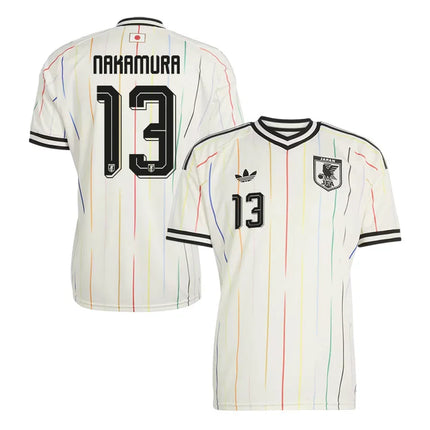 Keito Nakamura Japan National Team 2026 Personalized Away Jersey – White