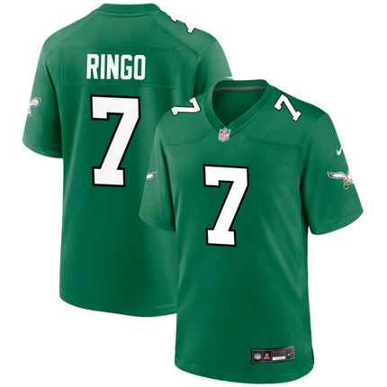 Kelee Ringo Philadelphia Eagles 2026 Alternate Game Jersey - Kelly Green