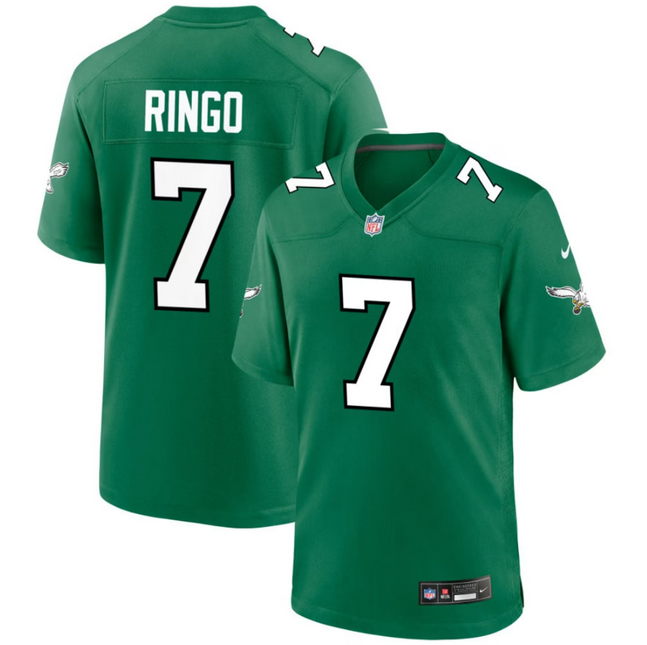 Kelee Ringo Philadelphia Eagles 2026 Alternate Game Jersey - Kelly Green