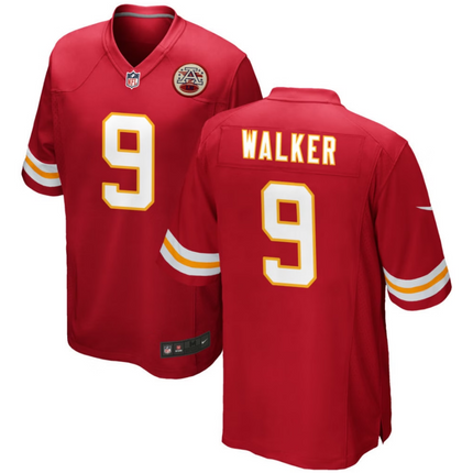 Kenneth Walker III Kansas City Chiefs 2026 Game Jersey - Red