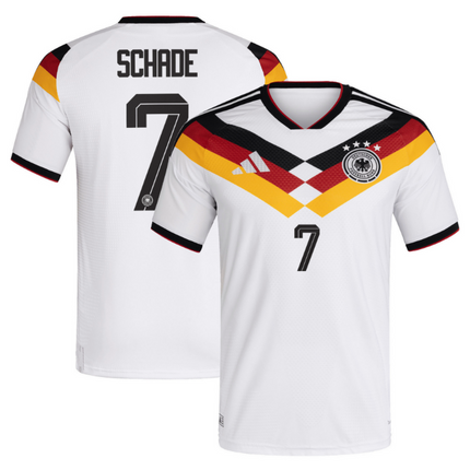 Kevin Schade Germany National Team World Cup 2026 Home Jersey - White