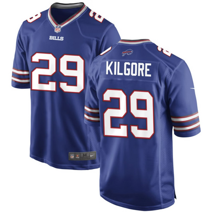 Jalon Kilgore Buffalo Bills 2026 Game Jersey - Royal