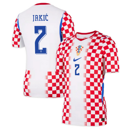 Kristijan Jakic Croatia National Team 2026 Home Jersey - Red