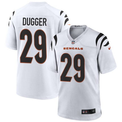 Kyle Dugger Cincinnati Bengals 2026 Game Jersey - White