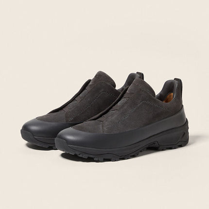 Men's Zegna Triple Stitch™ Monte Dark Grey Sneakers