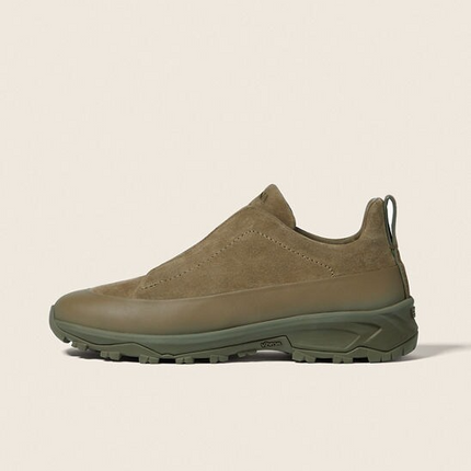 Men's Zegna Triple Stitch™ Monte Khaki Suede Sneakers
