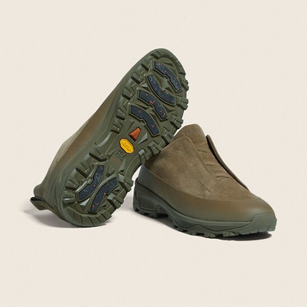 Men's Zegna Triple Stitch™ Monte Khaki Suede Sneakers