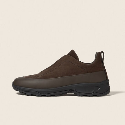 Men's Zegna Triple Stitch™ Monte Dark Brown Sneakers