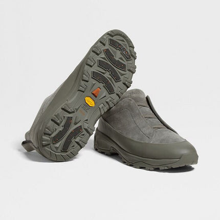 Men's Zegna Triple Stitch™ Monte Grey Sneakers