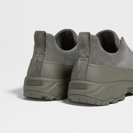 Men's Zegna Triple Stitch™ Monte Grey Sneakers