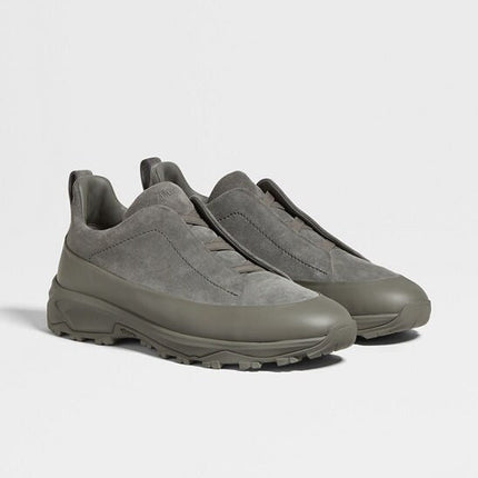 Men's Zegna Triple Stitch™ Monte Grey Sneakers