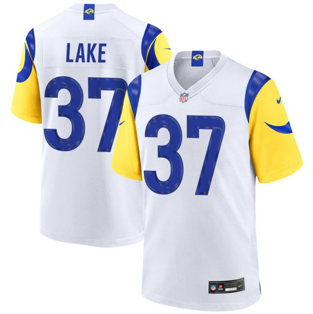 Quentin Lake Los Angeles Rams 2026 Game Jersey - White