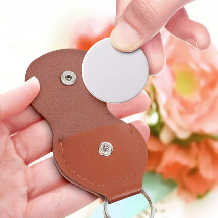 3D Effect To My Son Just Do Your Best - Personalized Leather Pocket Hug