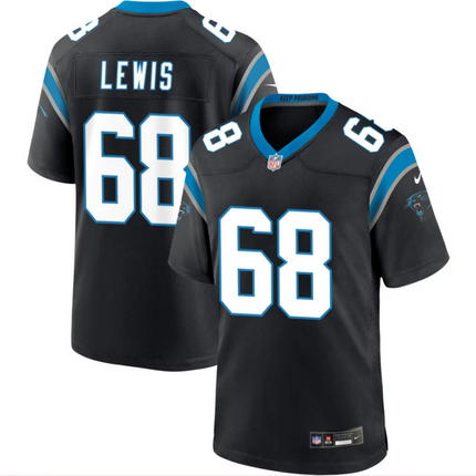 Xavier Legette Carolina Panthers 2026 Game Jersey - Black