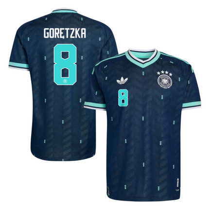 Leon Goretzka Germany National Team World Cup 2026 Away Jersey - Navy