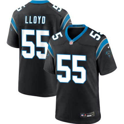 Devin Lloyd Carolina Panthers 2026 Game Jersey - Black