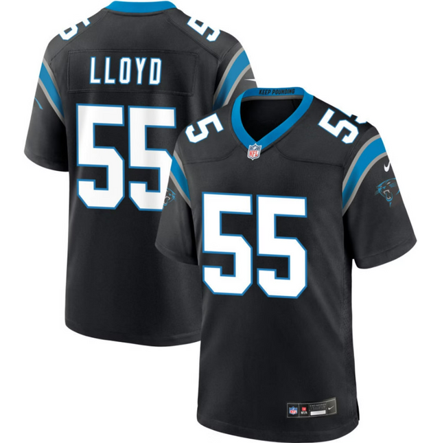 Devin Lloyd Carolina Panthers 2026 Game Jersey - Black