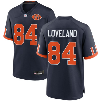 Colston Loveland Chicago Bears 2026 Rivalries Collection Game Jersey - Navy