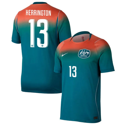 Lucas Herrington Australia National Team 2026 Away Jersey – Teal