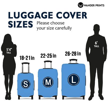 Just A Girl Boy Who Loves Cruising - Birthday Gift For Him, Her, Kid, Friends, Family, Trippin?, Vacation, Beach, Sea, Travel Lovers - Personalized Custom Luggage Cover