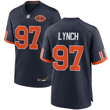 James Lynch Chicago Bears 2026 Rivalries Collection Game Jersey - Navy