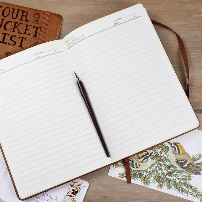 Our Adventure Book Travel Couple - Personalized Leather Journal