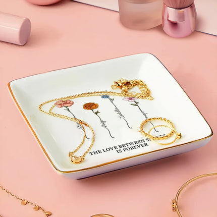 The Greatest Gift Our Parents Gave Us Each Other Sisters - Personalized Ring Dish