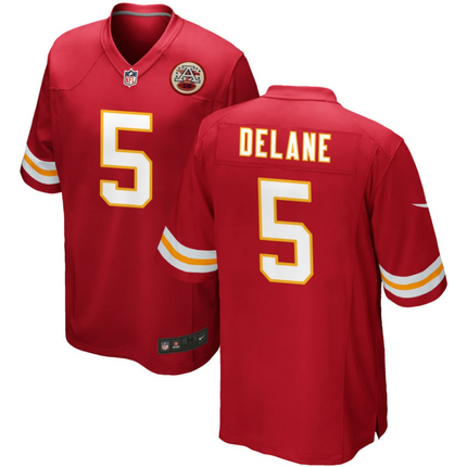 Mansoor Delane Kansas City Chiefs 2026 Game Jersey - Red