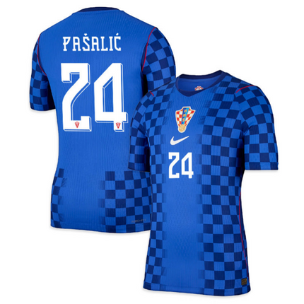 Marco Pasalic Croatia National Team 2026 Away Jersey - Blue