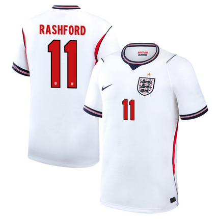 Marcus Rashford England National Team 2026 Hone Jersey - White