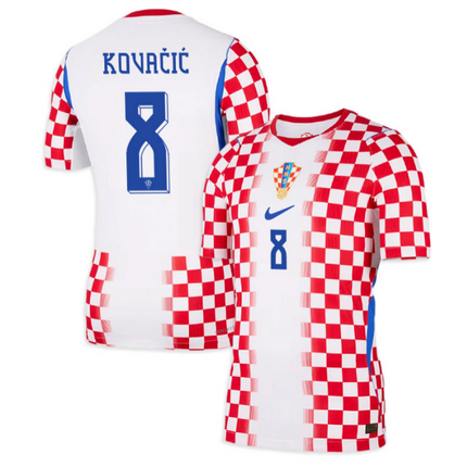 Mateo Kovacic Croatia National Team 2026 Home Jersey - Red