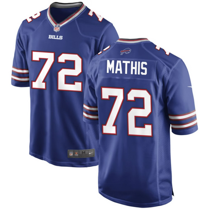 Phidarian Mathis Buffalo Bills 2026 Game Jersey - Royal