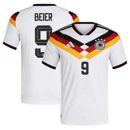 Maximilian Beier Germany National Team World Cup 2026 Home Jersey - White