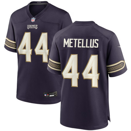 Josh Metellus Minnesota Vikings 2026 Rivalries Collection Game Jersey - Purple
