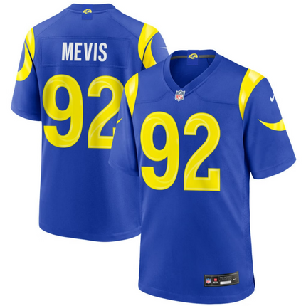 Harrison Mevis Los Angeles Rams 2026 Game Jersey - Royal
