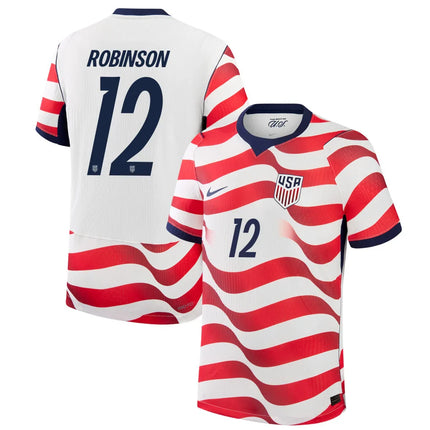 Miles Robinson USMNT 2026 Home Match Jersey - White