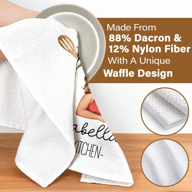 Mom Grandma Kitchen - Personalized Kitchen Towel