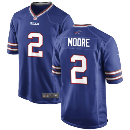 D.J. Moore Buffalo Bills 2026 Game Jersey - Royal