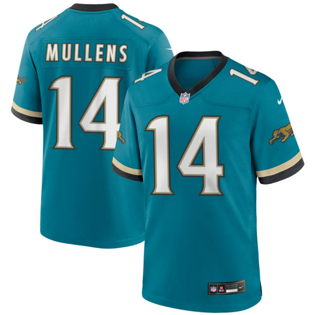 Nick Mullens Jacksonville Jaguars 2026 Throwback Game Jersey - Teal Prowler