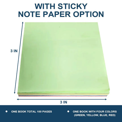 Thank You For Being The Best Teacher - Personalized Sticky Note Pad Holder