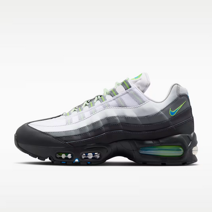 Men's Nike Air Max 95 Black Action Green Shoes