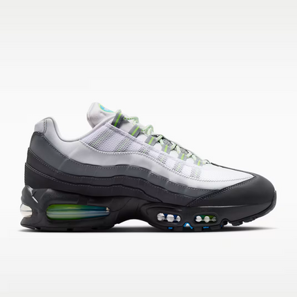 Men's Nike Air Max 95 Black Action Green Shoes