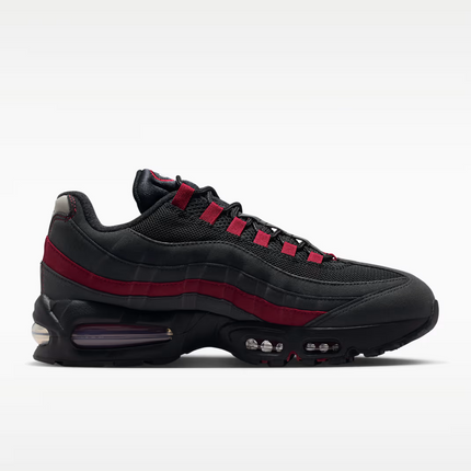 Men's Nike Air Max 95 Black Team Crimson Shoes