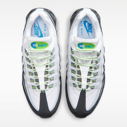 Men's Nike Air Max 95 Black Action Green Shoes