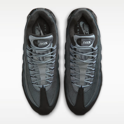 Men's Nike Air Max 95 Black Lime Blast Shoes