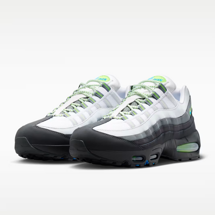 Men's Nike Air Max 95 Black Action Green Shoes